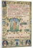 Pair of Graduals: Initial with St. Andrew and Mass for the Dead, c. 1480 by Jacopo Filippo d' Argenta