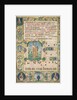 Pair of Graduals: Initial with St. Andrew and Mass for the Dead, c. 1480 by Jacopo Filippo d' Argenta