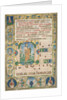 Pair of Graduals: Initial with St. Andrew and Mass for the Dead, c. 1480 by Jacopo Filippo d' Argenta