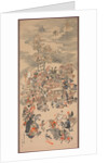 Parinirvana with Otsu-e Subjects, 1800s by Hakuen
