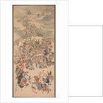 Parinirvana with Otsu-e Subjects, 1800s by Hakuen