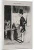 Parisian Emotions, plate 3: I Have Three Sous!, 1839 by Honoré Daumier