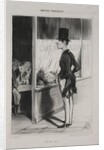 Parisian Emotions, plate 3: I Have Three Sous!, 1839 by Honoré Daumier