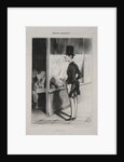 Parisian Emotions, plate 3: I Have Three Sous!, 1839 by Honoré Daumier