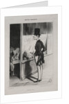 Parisian Emotions, plate 3: I Have Three Sous!, 1839 by Honoré Daumier
