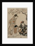 Parody of an Imperial Carriage Scene, c. 1798 by Kitagawa Utamaro