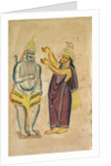 Parvati Placing a Wedding Garland on Shiva, 1800s by Unknown