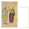 Parvati Placing a Wedding Garland on Shiva, 1800s by Unknown