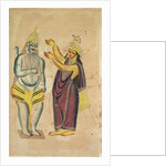 Parvati Placing a Wedding Garland on Shiva, 1800s by Unknown