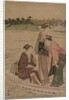 Passengers in a Ferry Boat on the Sumida River, 1784 by Torii Kiyonaga