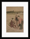 Passengers in a Ferry Boat on the Sumida River, 1784 by Torii Kiyonaga