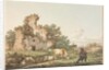 Pastoral Landscape with a Ruin, 1799 by Jacob Cats