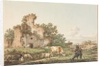 Pastoral Landscape with a Ruin, 1799 by Jacob Cats