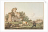 Pastoral Landscape with a Ruin, 1799 by Jacob Cats