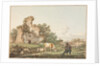 Pastoral Landscape with a Ruin, 1799 by Jacob Cats