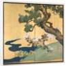 Paulownias and Chrysanthemums, late 1700s-early 1800s by Sakai Hoitsu