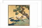 Paulownias and Chrysanthemums, late 1700s-early 1800s by Sakai Hoitsu