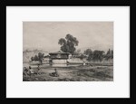 Pavilion at the Edge of a River by Alexandre-Gabriel Decamps