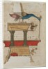 Peacock-shaped Hand Washing Device; Text Page, Arabic Prose, 1315 by Unknown