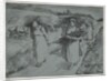 Peasants Carrying Fagots, c. 1896 by Camille Pissarro