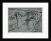 Peasants Carrying Fagots, c. 1896 by Camille Pissarro