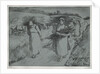 Peasants Carrying Fagots, c. 1896 by Camille Pissarro