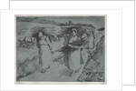 Peasants Carrying Fagots, c. 1896 by Camille Pissarro