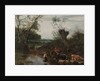 Peasants Crossing a Stream, c. 1670 by Jan Siberechts