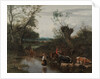Peasants Crossing a Stream, c. 1670 by Jan Siberechts