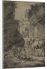 Peasants in a Rocky Landscape, second third 1600s by Jan Wouwerman