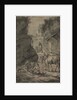 Peasants in a Rocky Landscape, second third 1600s by Jan Wouwerman
