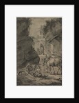 Peasants in a Rocky Landscape, second third 1600s by Jan Wouwerman