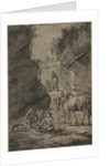 Peasants in a Rocky Landscape, second third 1600s by Jan Wouwerman