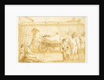 Peasants with a Farm-cart, c. 1790 by Giovanni Domenico Tiepolo