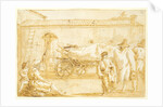 Peasants with a Farm-cart, c. 1790 by Giovanni Domenico Tiepolo