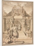 Perseus and Minerva before a Temple by Jan Goeree