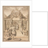 Perseus and Minerva before a Temple by Jan Goeree