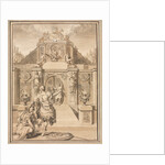 Perseus and Minerva before a Temple by Jan Goeree