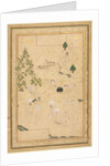 Picnic in the Mountains; Single Page Illustration, c. 1550-1600 by Muhammadi (style of)