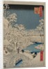 Picture of Twilight at the Drum Bridge in Meguro…, 1857 by Ando Hiroshige