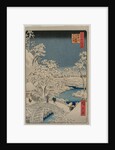 Picture of Twilight at the Drum Bridge in Meguro…, 1857 by Ando Hiroshige