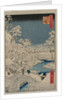 Picture of Twilight at the Drum Bridge in Meguro…, 1857 by Ando Hiroshige