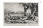 Picturesque and Romantic Journeys in Old France: Auvergne, Gorge of Royat, Plate 79, 1830 by Eugène Isabey