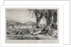 Picturesque and Romantic Journeys in Old France: Auvergne, Gorge of Royat, Plate 79, 1830 by Eugène Isabey
