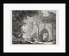 Picturesque and Romantic Journeys in Old France: Ruins of the Palace of the White Queen, 1824 by Alexandre-Evariste Fragonard