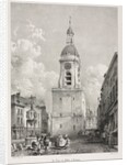 Picturesque and Romantic Travels in Old France, Picardie: The Belfry Tower of Amiens…, 1835 by Louis Haghe; Thierry Brothers