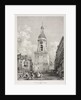 Picturesque and Romantic Travels in Old France, Picardie: The Belfry Tower of Amiens…, 1835 by Louis Haghe; Thierry Brothers