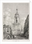 Picturesque and Romantic Travels in Old France, Picardie: The Belfry Tower of Amiens…, 1835 by Louis Haghe; Thierry Brothers