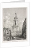 Picturesque and Romantic Travels in Old France, Picardie: The Belfry Tower of Amiens…, 1835 by Louis Haghe; Thierry Brothers