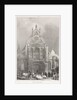 Picturesque and Romantic Trips in Old France, Franche-Compté: Front of the Church at Brou, 1825 by Richard Parkes Bonington